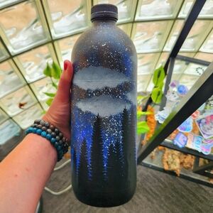 Night Sky Bottle Art